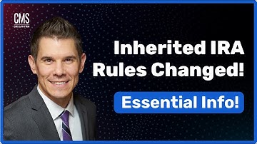 New Rules for Inherited IRA Distributions – What You Need to Know!