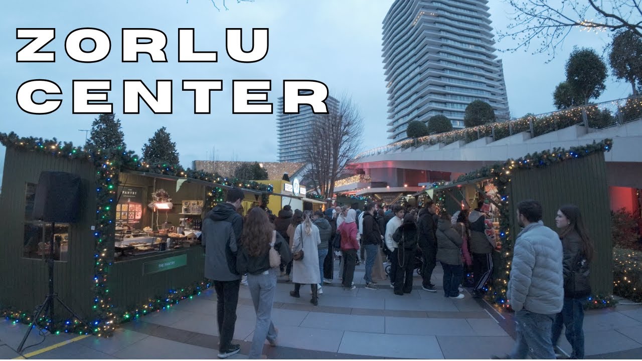İstanbul Christmas Markets 2024 - Zorlu Center Noel Market