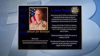 Candlelight gathering to honor fallen Dunn County officer to be held