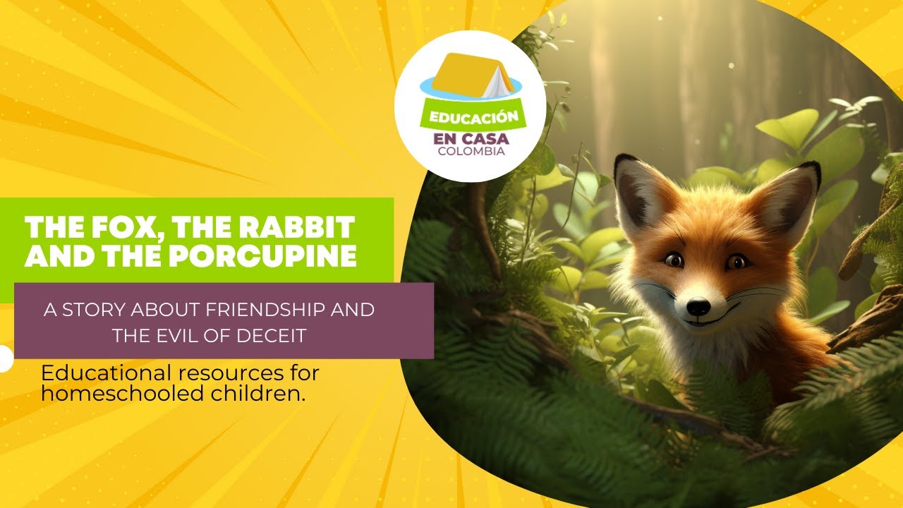 Children's Animal Stories - The Fox, the Rabbit and the Porcupine - YouTube