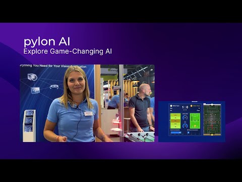 Efficient pylon AI software for image analysis – with no programming needed - video from Basler