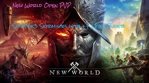 New World MMORPG - Open World PvP Fight and Scaling.