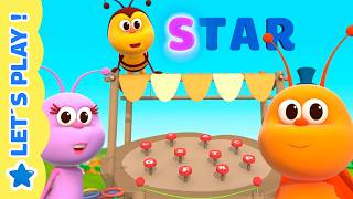 Letter Ring Toss Part 3! Fun Learning With BOOGIE BUGS 🐝 Let's Play