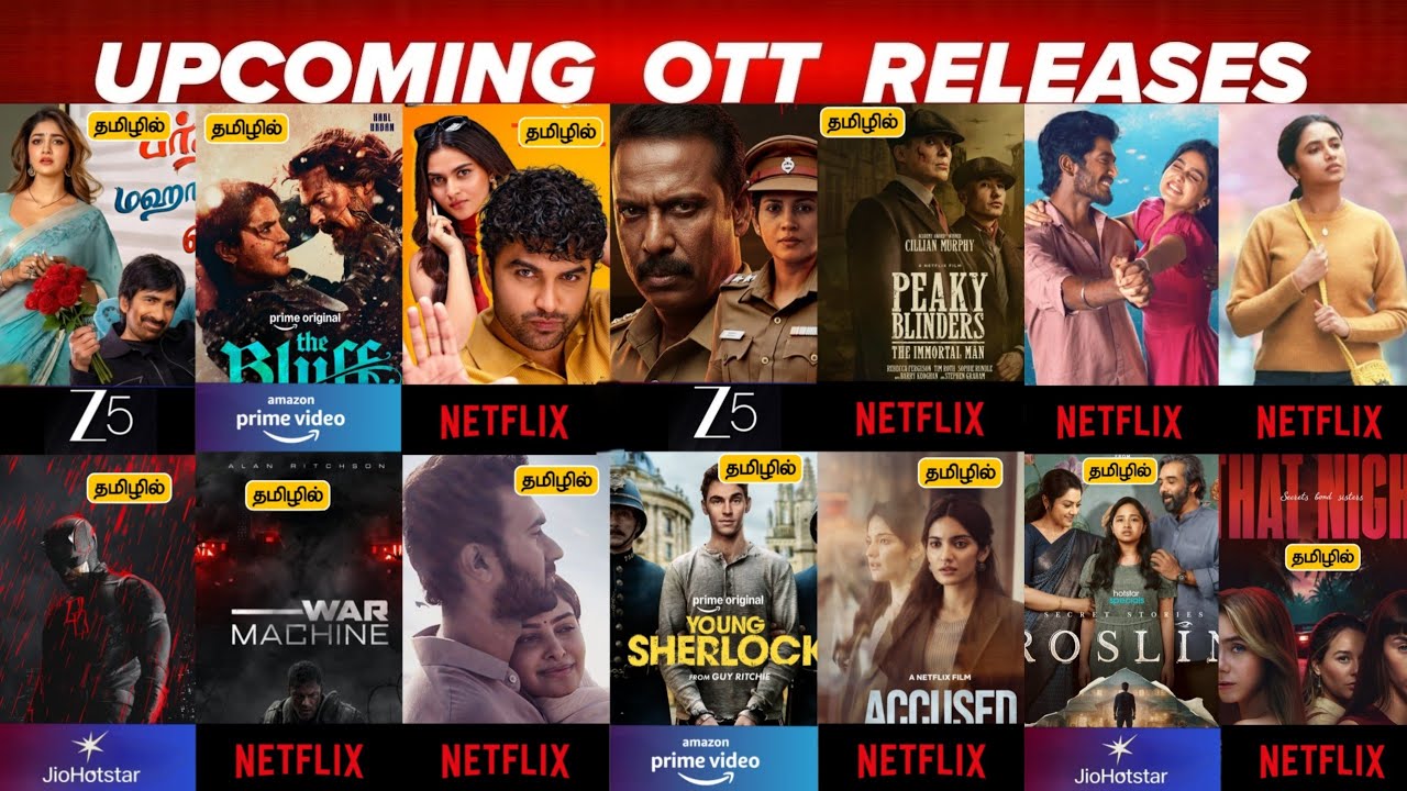 Upcoming New OTT Tamil Movies | Upcoming OTT Release Movies in Tamil & Tamil Dubbed Reviews