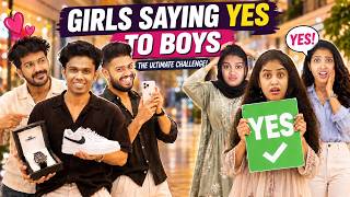 GIRLS SAYING YES TO BOYS FOR 24 HOURS CHALLENGE 😂 | PULLOTHI