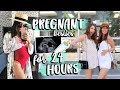 24 HOURS BEING PREGNANT Challenge! | Tara Michelle