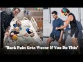 BACK PAIN GETS WORSE IF YOU DO THIS !! @lowbackability #backpain #backstrength #backpain
