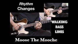 How to Play Rhythm Changes with Walking Bass Line
