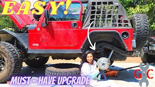 BEST Brake Upgrade that WONT Brake the BANK  Jeep Wrangler Large Tires