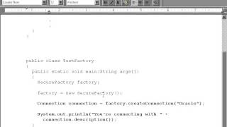 04 06 Executing the GoF Factory Design Pattern