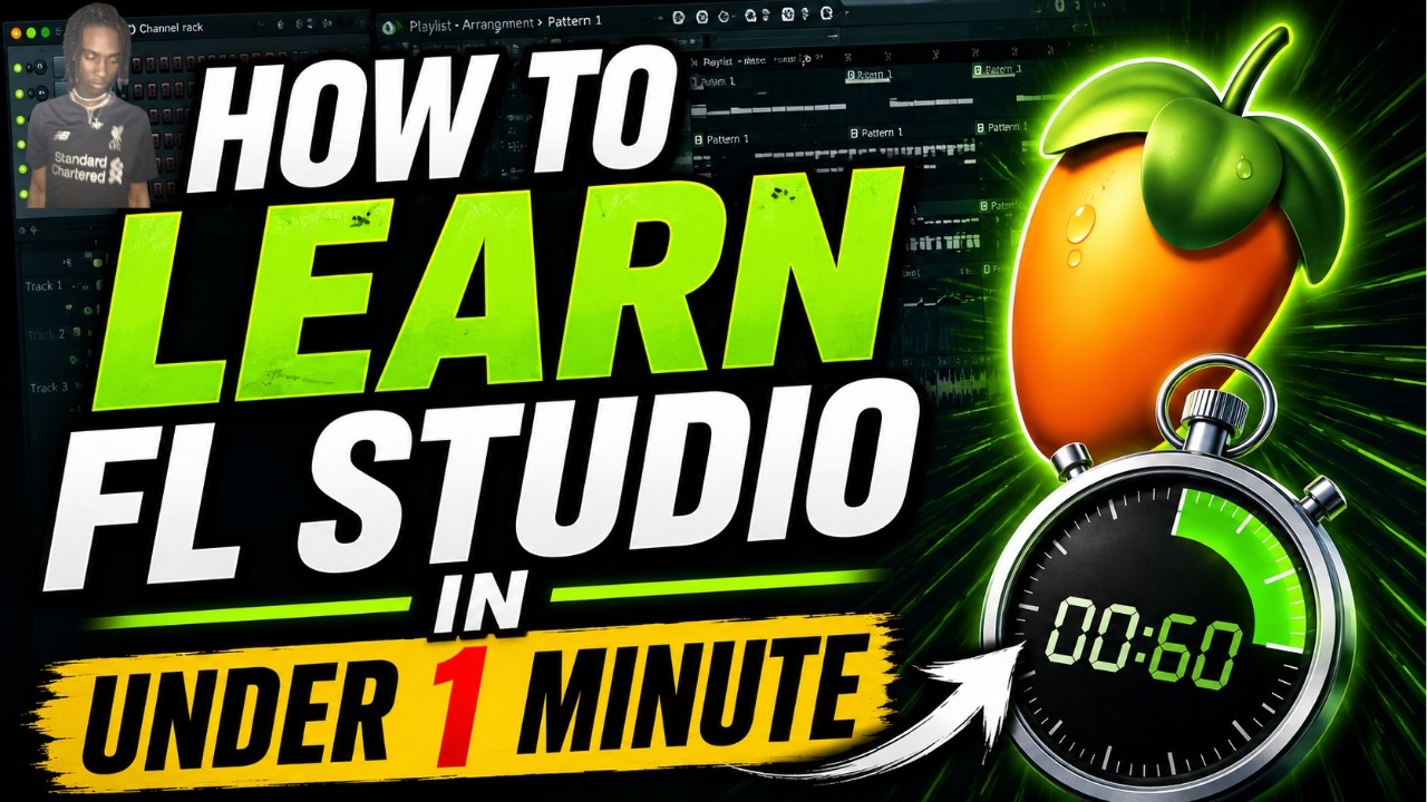 HOW TO LEARN FL STUDIO IN UNDER 1 MINUTE - YouTube
