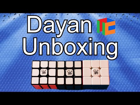 NEW Dayan Speedcubes! GuHong v3 and TengYun v1/v2 Unboxing | Thecubicle.com