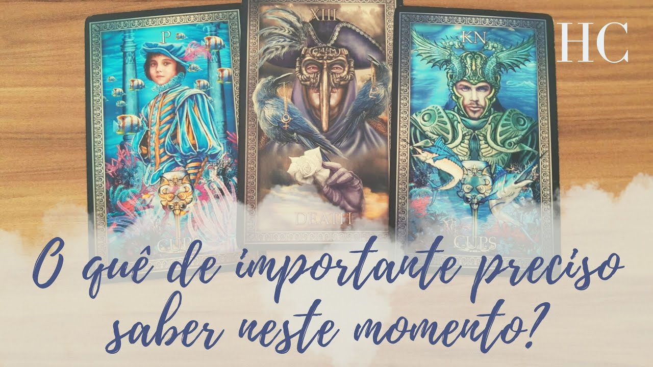 O QUÊ de IMPORTANTE eu PRECISO SABER neste momento? - Henrique Cecatto Tarot