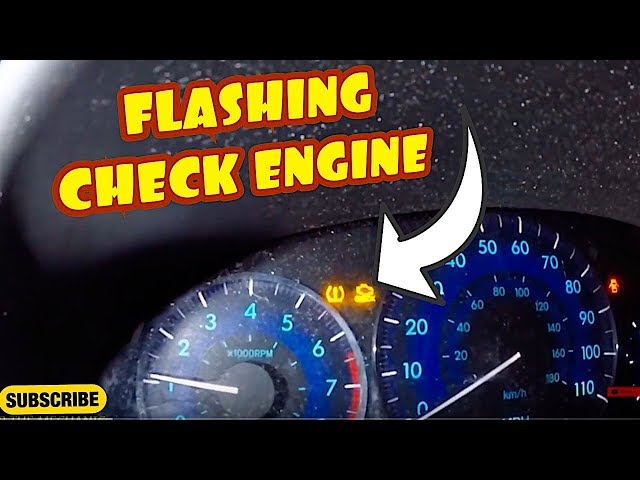 Toyota Sienna Flashing Check Engine