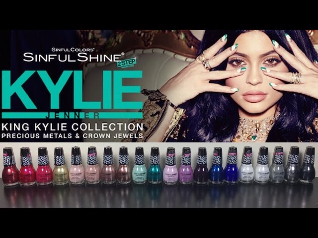 SinfulColors Sinful Shine King Kylie Collection (6 Shades) - Photos and  Swatches | Sinful colors nail polish, How to do nails, King kylie