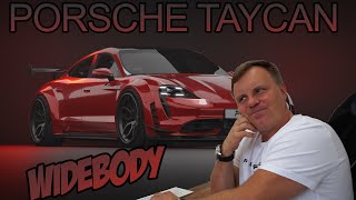 Prior Design Porsche Taycan Widebody Die Porsche Taycan Studie Youtube