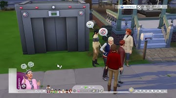 The Sims 4  I made sims trapped in Money Vault