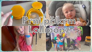 První příkrm, koncert Lollipopz | Vlog