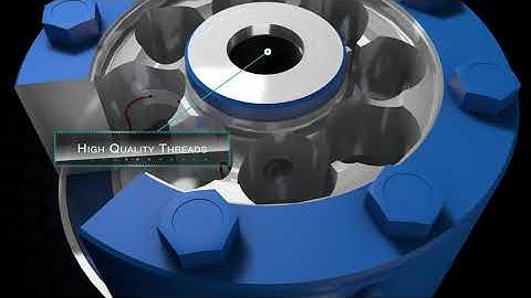 3D animation of a low profile multi axis load cell for Interface Force Measurements