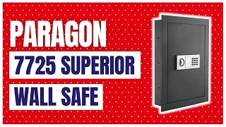Paragon Lock & Safe - 7725 Superior Wall Safe 7725 Flat Electronic Wall Safe For Jewelry Security