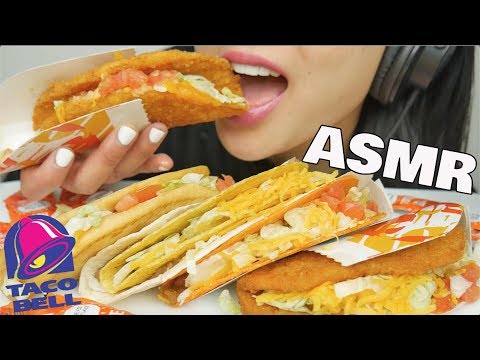 ASMR Taco BELL (EATING SOUNDS) NO TALKING | SAS-ASMR