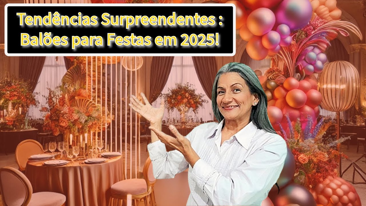 8 Tendências Incríveis com Balões para Decorações de Festas em 2025!