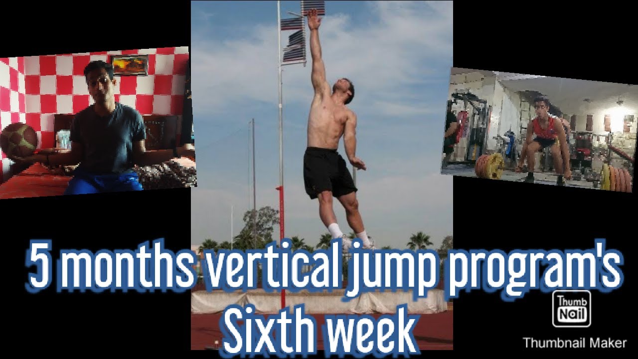5 Months jump program| Week 6| Vertical jump workout - YouTube