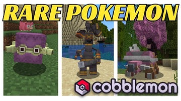 Top 10 RAREST Unique Pokemon Forms in Cobblemon You NEED To See!