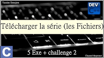 télécharger la Série sur Les Fichiers en Langage C & la Correction