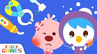 Baby Penguin Goes To The Dentist | Pororo English Pretend Play | Hospital Doctor | KIGLE GAMES Baby Penguin Goes To The Dentist | Pororo English Pretend Play | Hospital Doctor | KIGLE GAMES