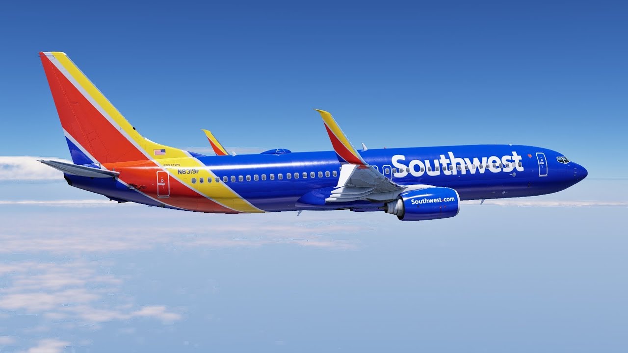 Playing MSFS 2020 using Southwest Virtual Airlines