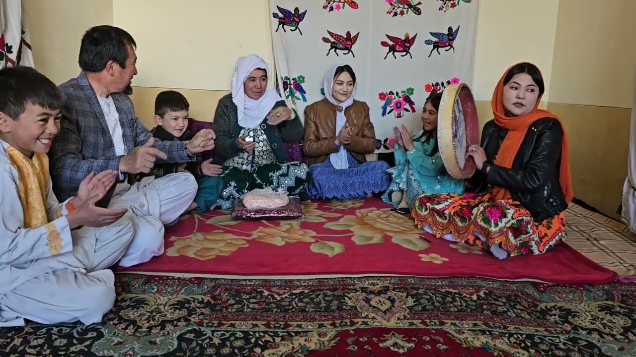 رفتن به عروسی زیبا ترین عروسی در جاغوری در روز برفی 👍😀