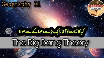 Big Bang Theory explained | what is big bang theory | Creation of Universe explained |Geography 01