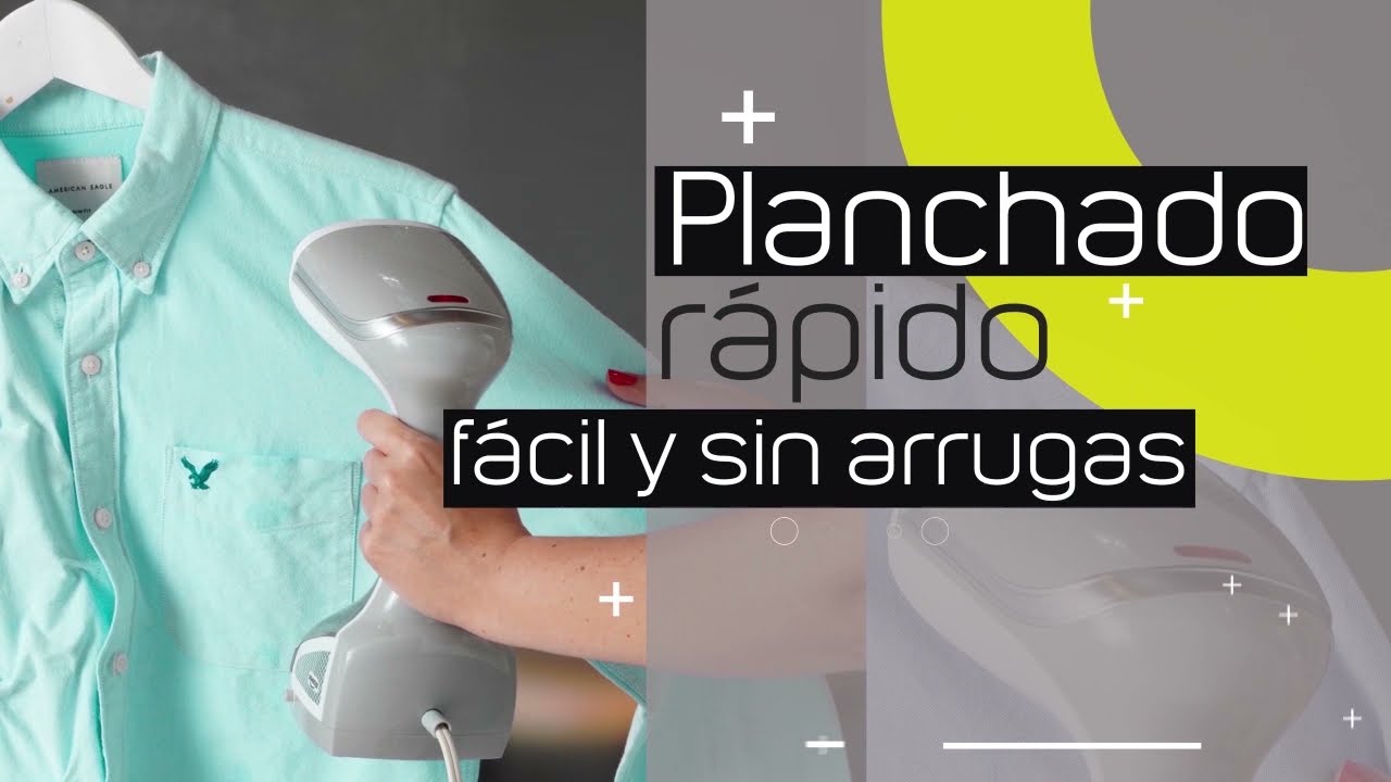 Elimina arrugas, olores y sanitiza tus prendas con la plancha vertical Plus de Hogar Universal