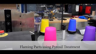 Flame treating tough-to-print substrates is easy with the Pyrobond 4 System