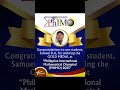🤩 We are proud of our student for winning the GOLD medal at PHIMO 2025 🥳 #phimo2025 #lesphimo #phimo