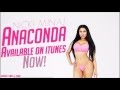Nicki Minaj  - Anaconda (Clean+Lyrcis)