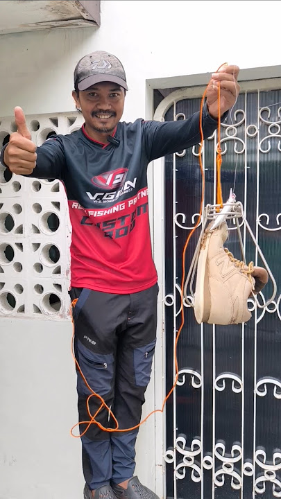 Cara penggunaan jangkar Kurung SNI. Salam anti mocel VGun 081392992211 #vgun #mancing #jangkarkurung