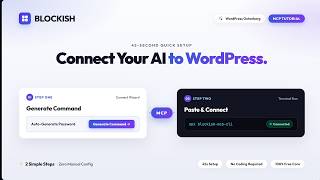 How to Connect Your AI to WordPress with Blockish (MCP Setup Tutorial)
