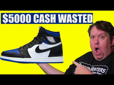 HE SPENT $5000 ON  FAKE NIKE AIR JORDANS STORAGE WARS AUCTION 200 PAIR