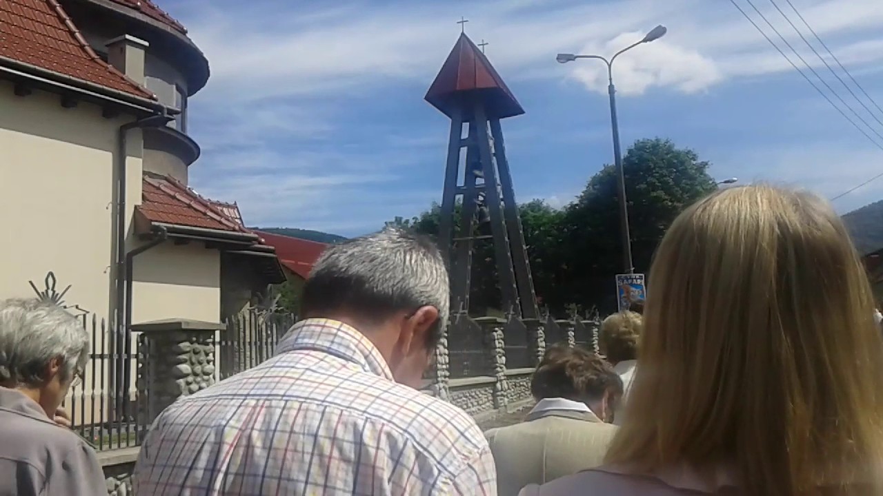 Dzwonienie Procesyjne na Boże Ciało w Międzybrodziu Żywieckim