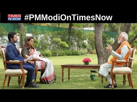 A sneak-peek into the interview of PM Narendra Modi on TIMES NOW
