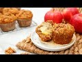 3 Delicious Autumn Muffin Recipes | Pumpkin Spice, Apple Walnut, Carrot Cake!