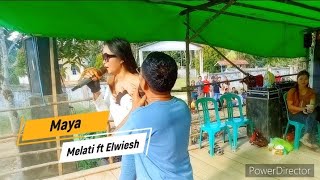 DANGDUT MAYA || Melati ft Elwiesh || Cover - live Sp 6 Nanga Ansar - KOPLO SERA DIMENIT-MENIT AKHIR