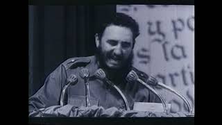 Fidel Castro reads out Che Guevara's Farewell Letter to Cuba