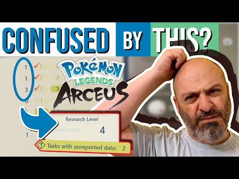 Pokémon Legends: Arceus - Pokédex Research Level guide