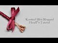 "Knotted" Wire Wrapped Headpin - Wire Jewelry Tutorial