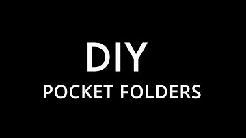 DIY Pocket Folders Assembly from PrintDirtCheap.com