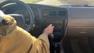 1997 Toyota 4Runner manual driving video