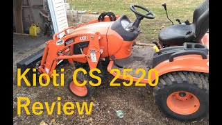 Kioti CS2520 Review #8